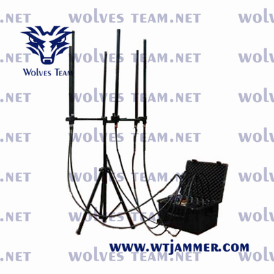 Emittente di disturbo del segnale del DCS PCS 5G dell'emittente di disturbo 350W CDMA GSM del telefono cellulare di DC27V