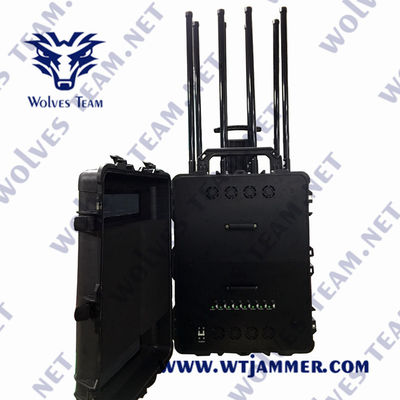 comprare 8 Antenne Bomb Signal Jammer 300 Watt VHF UHF Per la Sicurezza VIP online manufacture