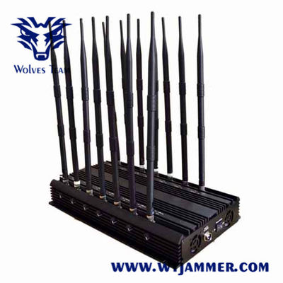 comprare 315Mhz 433Mhz Lojack segnale del telefono cellulare Jammer 14 antenne 35W online manufacture