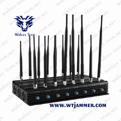 telecomando dell'emittente di disturbo AC100-240V 35W del telefono cellulare di 3G 4G 5G GSM Lojack