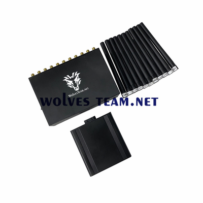 22 telefono cellulare GSM 3G 4G 5G Wifi GPS Lojack dell'emittente di disturbo del segnale delle bande 22W rf