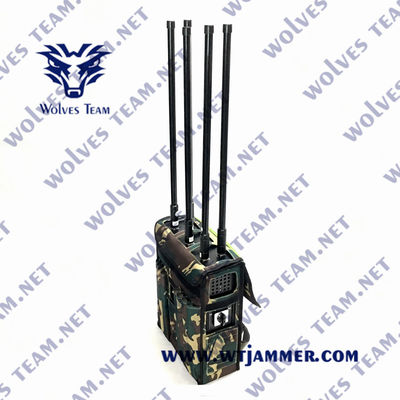 comprare 1000 Meter UAV Drone Jammer Military Manpack PLL sintetizzato online manufacture