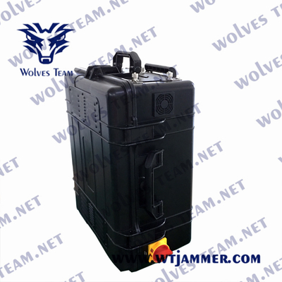Emittente di disturbo all'aperto 240VAC GSM GPS WIFI 3G 4G 5G del segnale da 1200 watt militare