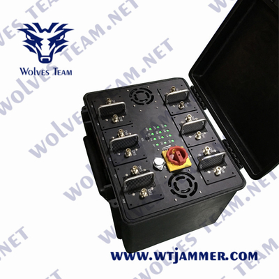 Emittente di disturbo del telefono cellulare del DCS 500W GSM di PCS 500 metri di frequenza ultraelevata di VHF