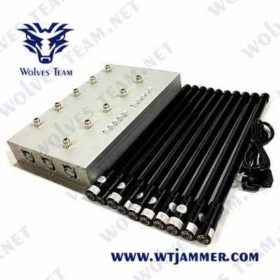 Antenna dell'emittente di disturbo 10 del segnale delle cellule di GSM Lojack 80 metri di 50W tutte le bande