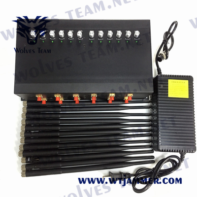 Frequenza ultraelevata 24W di VHF della banda dell'emittente di disturbo 12 di GSM CDMA 240VAC Lojack per il telefono cellulare