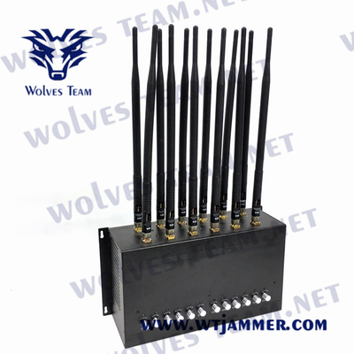 Frequenza ultraelevata 24W di VHF della banda dell'emittente di disturbo 12 di GSM CDMA 240VAC Lojack per il telefono cellulare