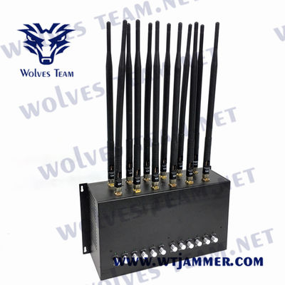 comprare GSM CDMA 240VAC Lojack Jammer 12 Band VHF UHF 24W Per telefono cellulare online manufacture