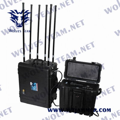 frequenza ultraelevata GPS 4G 5G di VHF di WIFI dell'emittente di disturbo della bomba di 330W IED con il sistema del convoglio della DDS