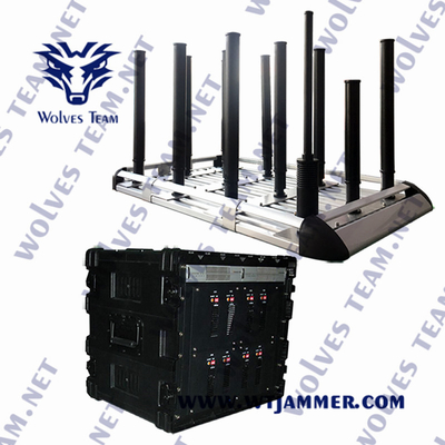 Emittente di disturbo della bomba del veicolo dello stampo di VHF di frequenza ultraelevata dell'emittente di disturbo 315MHz della bomba del DCS IED di PCS