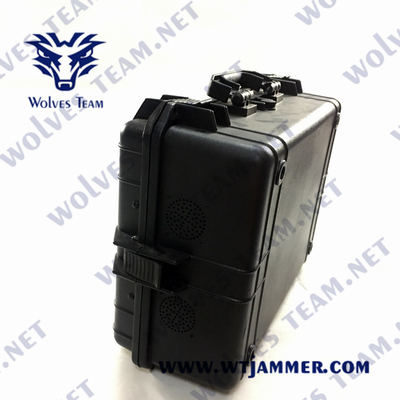 Canali dell'emittente di disturbo CDMA GSM AC240V 8 del segnale della bomba da 300 watt per la polizia