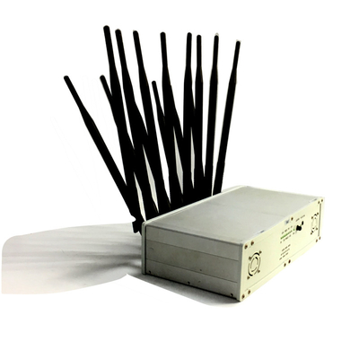 Antenna 50m dell'emittente di disturbo 14 del segnale di CDMA GSM Lojack 14 watt 3G 4G 5G