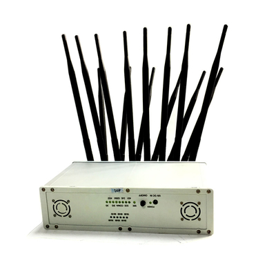 Antenna 50m dell'emittente di disturbo 14 del segnale di CDMA GSM Lojack 14 watt 3G 4G 5G