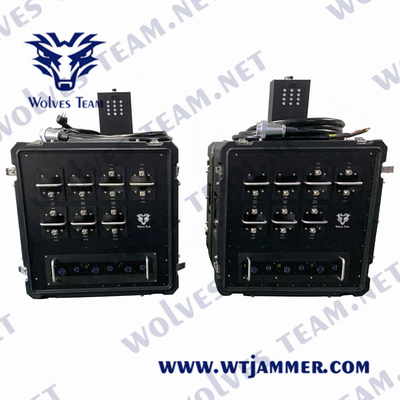 Emittente di disturbo CDMA GSM 4G 5G WIFI GPS 500W della bomba di sicurezza IED di VIP