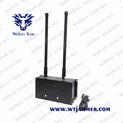 Recinzione del metallo dell'emittente di disturbo 30m 2.4g 5.8g di Wifi delle antenne direzionali di Omni