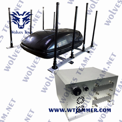Frequenza ultraelevata 500W CDMA di VHF dell'emittente di disturbo 3G 4G 5G WIFI GPS del segnale del veicolo di GSM PCS