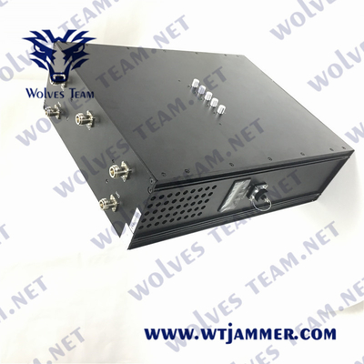 Emittente di disturbo militare GSM del segnale dello zaino di EOD emittente di disturbo di Manpack rf di 80 watt