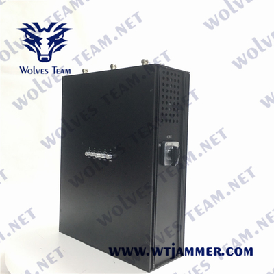 DCS 3G 4G 5G 5dBi di GSM militare PCS dell'emittente di disturbo del segnale dello zaino 220W