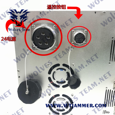 Emittente di disturbo CDMA GSM 3G 4G 5G GPS della bomba di AC240V IED 8 bande 5dBi
