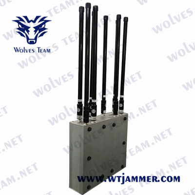 DCS 3G 4G 5G 240VAC 100m Lojack dell'emittente di disturbo del telefono cellulare di CDMA GSM
