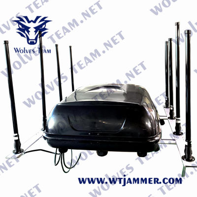 comprare Pelican Case Portable Bomb Jammer impermeabile a 12 bande 5G Jammer per cellulari online manufacture