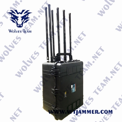 Alto potere impermeabile dell'emittente di disturbo 2000m del segnale del fuco per GPS WiFi 2.4G 5.8g