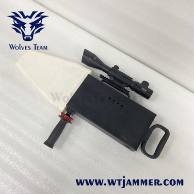 Anti emittente di disturbo tenuta in mano portatile WIFI GPS VSWR del fuco del UAV sopra tensione sopra protezione corrente