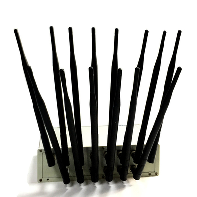 12 emittente di disturbo Lojack del telefono cellulare delle bande 3G 4G 5G telecomandato tutta l'emittente di disturbo del segnale delle bande