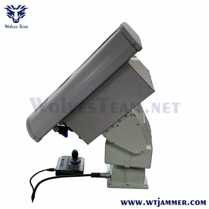 60W UAV Signal Jammer Drone Signal Scrambler Per VIP Secure Information Leakage