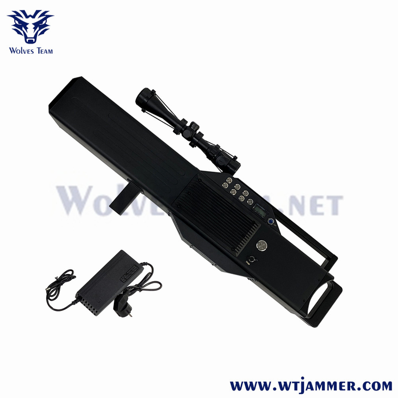 8 bande Protezione VIP di alta potenza Difesa GPS portatile segnale WiFi Uav Drone Jammer