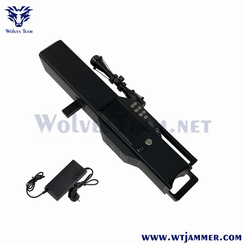 Frequenza di segnale del drone portatile RF 433MHz WiFi 5.8g Gpsl1 Signal Jammer
