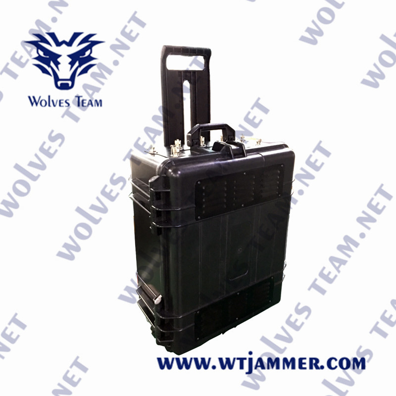 Portatile di alta potenza IP65 GPS jammer GPSL1-L5 segnale jammer Glonass L1/L2 GPS segnale jammer gamma 5000 metri