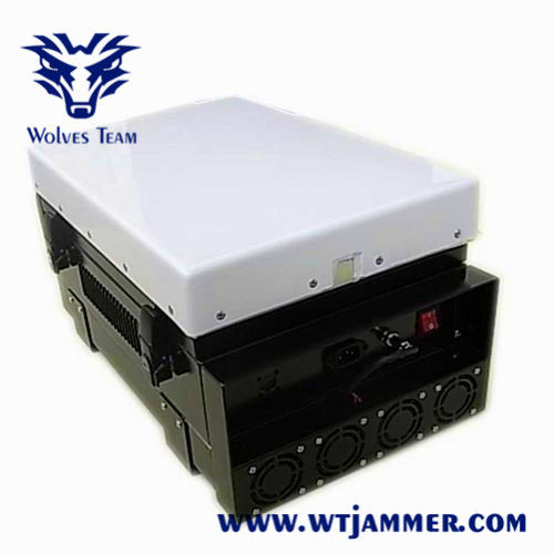 Emittente di disturbo all'aperto impermeabile del fuco del UAV di segnale WiFi del portatile rf GPS di alto potere militare 350W