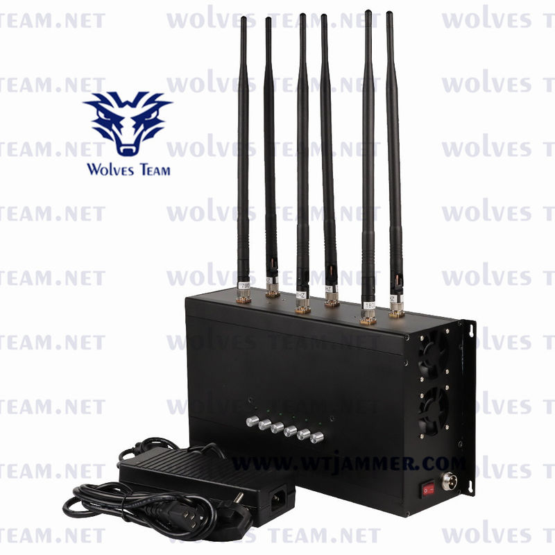 Emittente di disturbo 3G 4G LTE 4G WIMAX del segnale del telefono cellulare del DCS PCS 35W di GSM CDMA