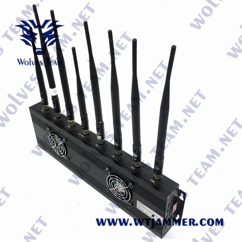 emittente di disturbo di frequenza ultraelevata di VHF dello stampo AC100V 35W GPS del telefono cellulare di 3G 4G 5G GSM Lojack