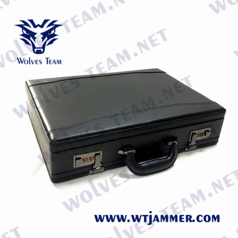 rimescolatore del fuco di WIFI 2.4G 5.8G GPS delle emittenti di disturbo del fuco del Uav della valigia 25W anti