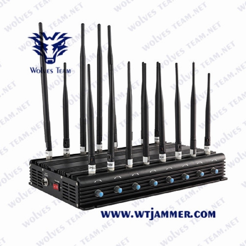 telecomando dell'emittente di disturbo AC100-240V 35W del telefono cellulare di 3G 4G 5G GSM Lojack