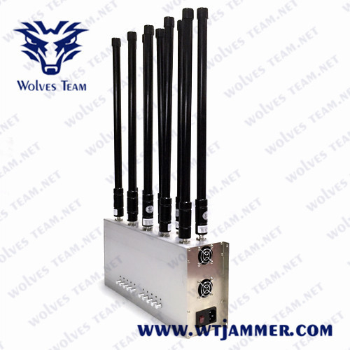 frequenza ultraelevata 5G di VHF di GPS cellulare Lojack 3G 4G 5G dell'emittente di disturbo del segnale 3200-3600MHz