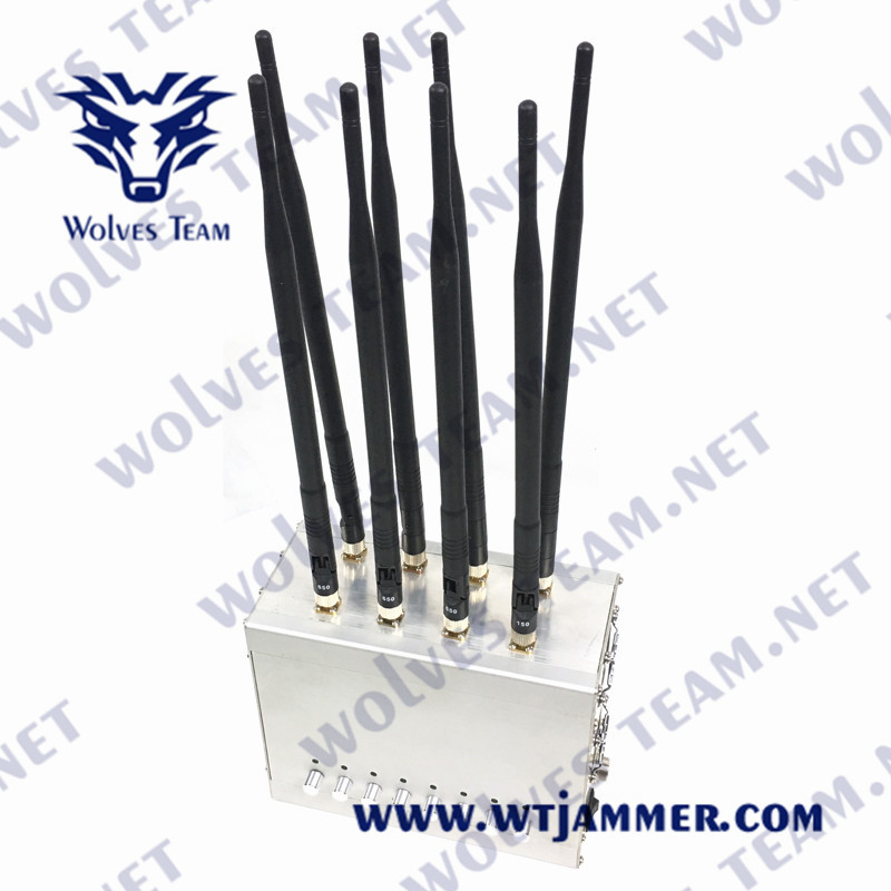 VHF 2G 3G 4G 5G 80W 240VAC di frequenza ultraelevata dell'emittente di disturbo del segnale di CDMA GSM Lojack