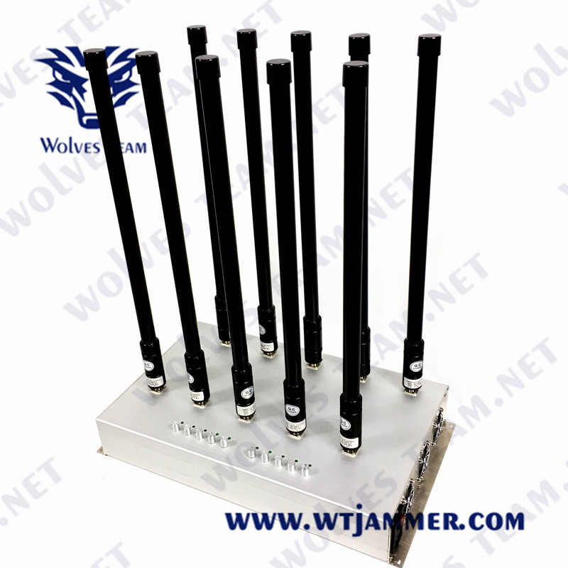 Emittente di disturbo 2g 3g 4g 5g Wifi 5.8g del segnale del telefono cellulare dell'antenna di adeguamento 12