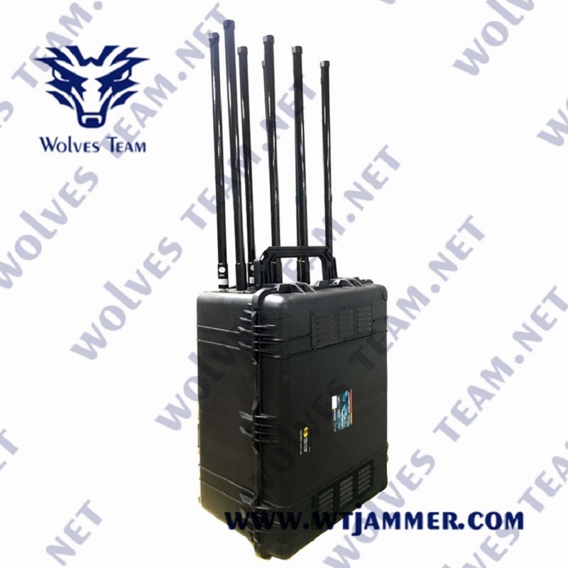 Alto potere impermeabile dell'emittente di disturbo 2000m del segnale del fuco per GPS WiFi 2.4G 5.8g