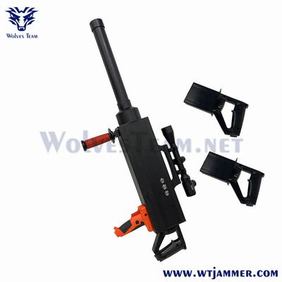 GPS WIFI5.8G Drone Signal Jammer 5000 metri Zaino di sicurezza militare