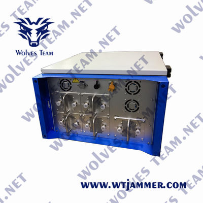 alto potere regolabile 600W dell'emittente di disturbo militare del segnale di 500m a 1200W