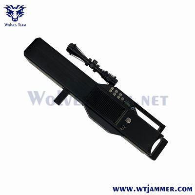4 bande Protezione portatile VIP Sicurezza 1200m GPS Wi-Fi Drone Signal Jammer