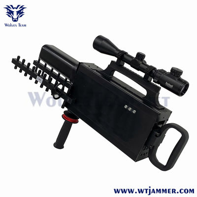 Frequenza di segnale del drone portatile RF 433MHz WiFi 5.8g Gpsl1 Signal Jammer