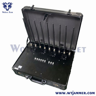 40W 8 banda portatile borse wifi2.4g wifi5.8g 2g 3g 4g cella pone jammer -wt808ta5-8