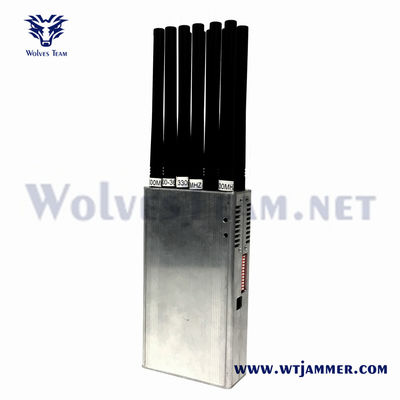 14 antenne portatili Signal Jamme Vendite di fabbrica per 3G 4G 5G WiFi UHF VHF GPS Lojack segnale di telefono cellulare jammer