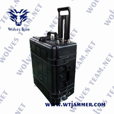 Disturbatore di segnale portatile 20-6000Mhz gamma di frequenza DCS Jamming Radius 300-1000m Portatile e conveniente