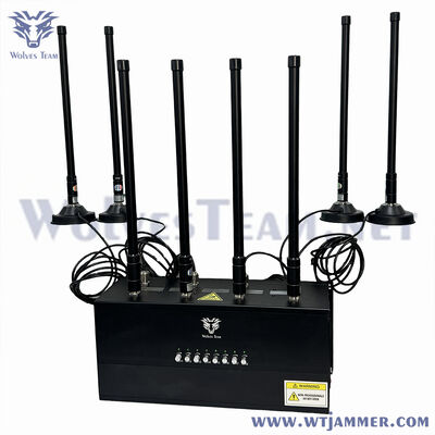 16 Port Desk RF Jammer distrugge 2g 3g 4g 5g CDMA Dcs Phs Wifi