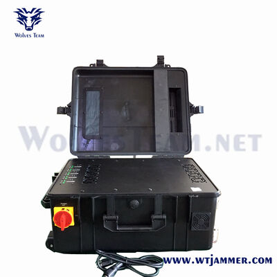 5 bande 200W backpack signal jammer 5.8G 4G drone RCIED wireless blocker